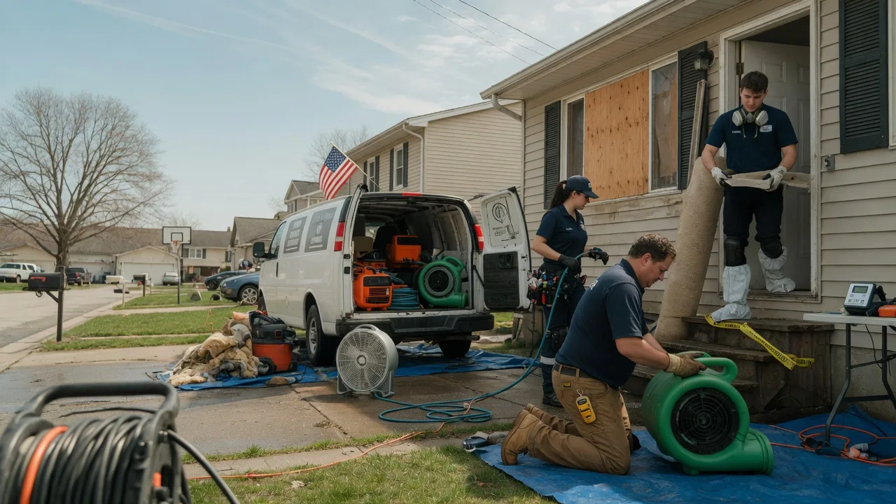 Water Damage Restoration in Albany, IN near me